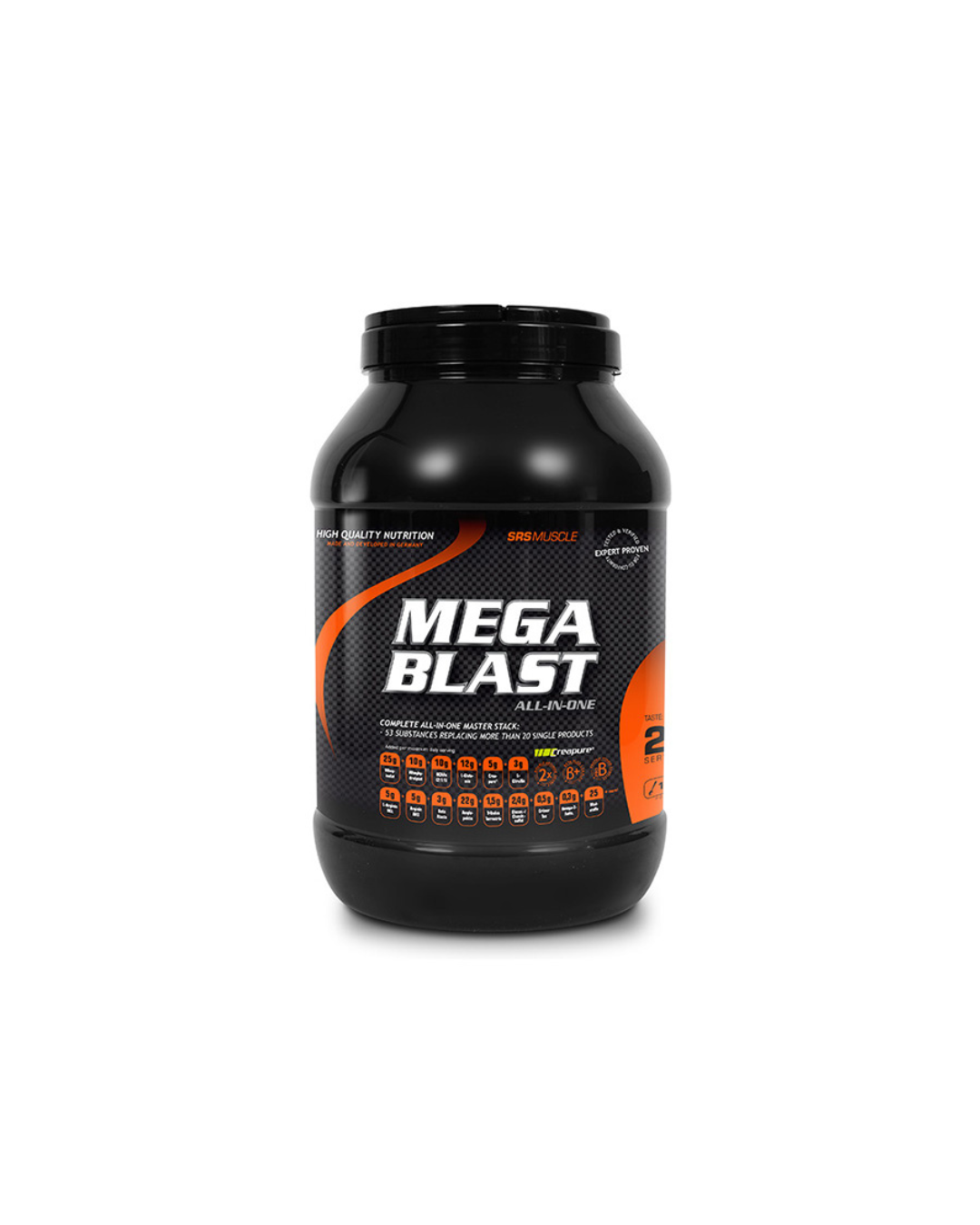 SRS Nutrition Mega Blast Pfirsich Eistee - 1900 g