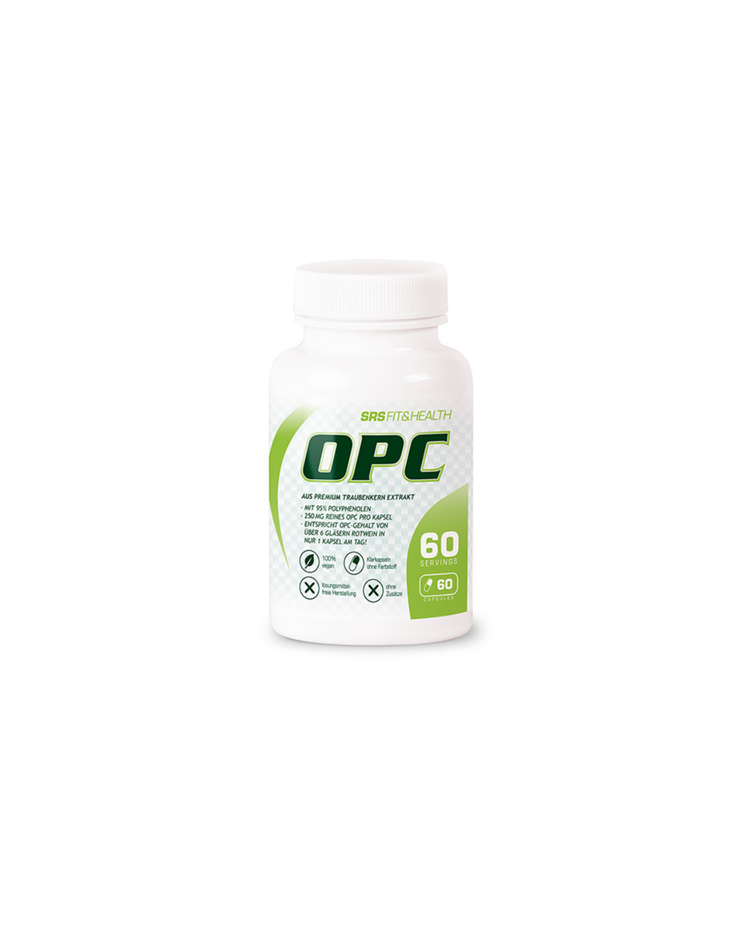 SRS Nutrition OPC Traubenkernextrakt - 60 Kapseln