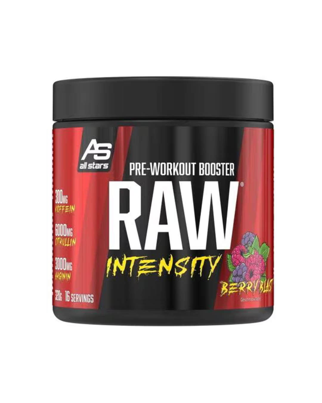 ALL STARS Raw Intensity Pre Workout Booster - 320 g