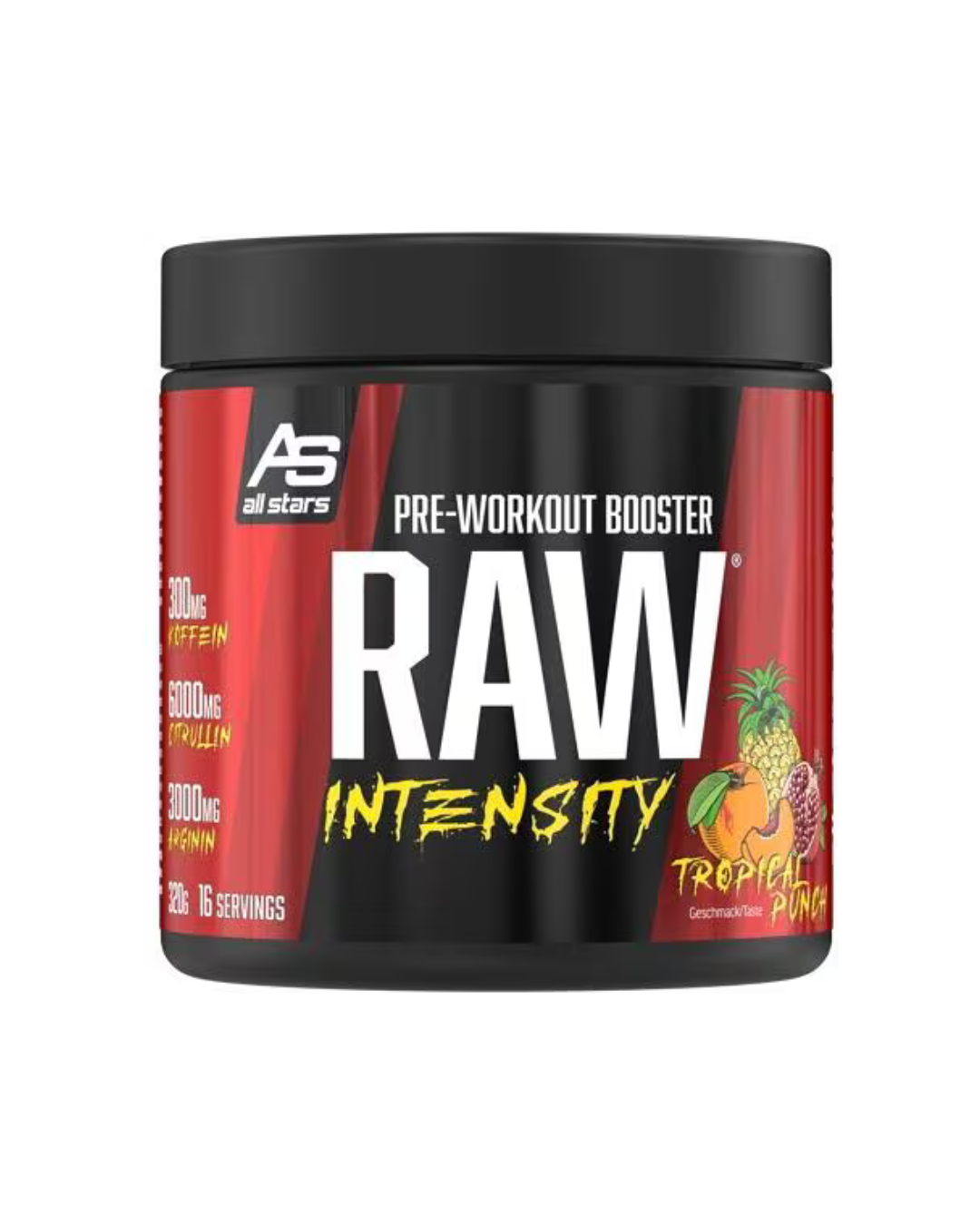 ALL STARS Raw Intensity Pre Workout Booster - 320 g