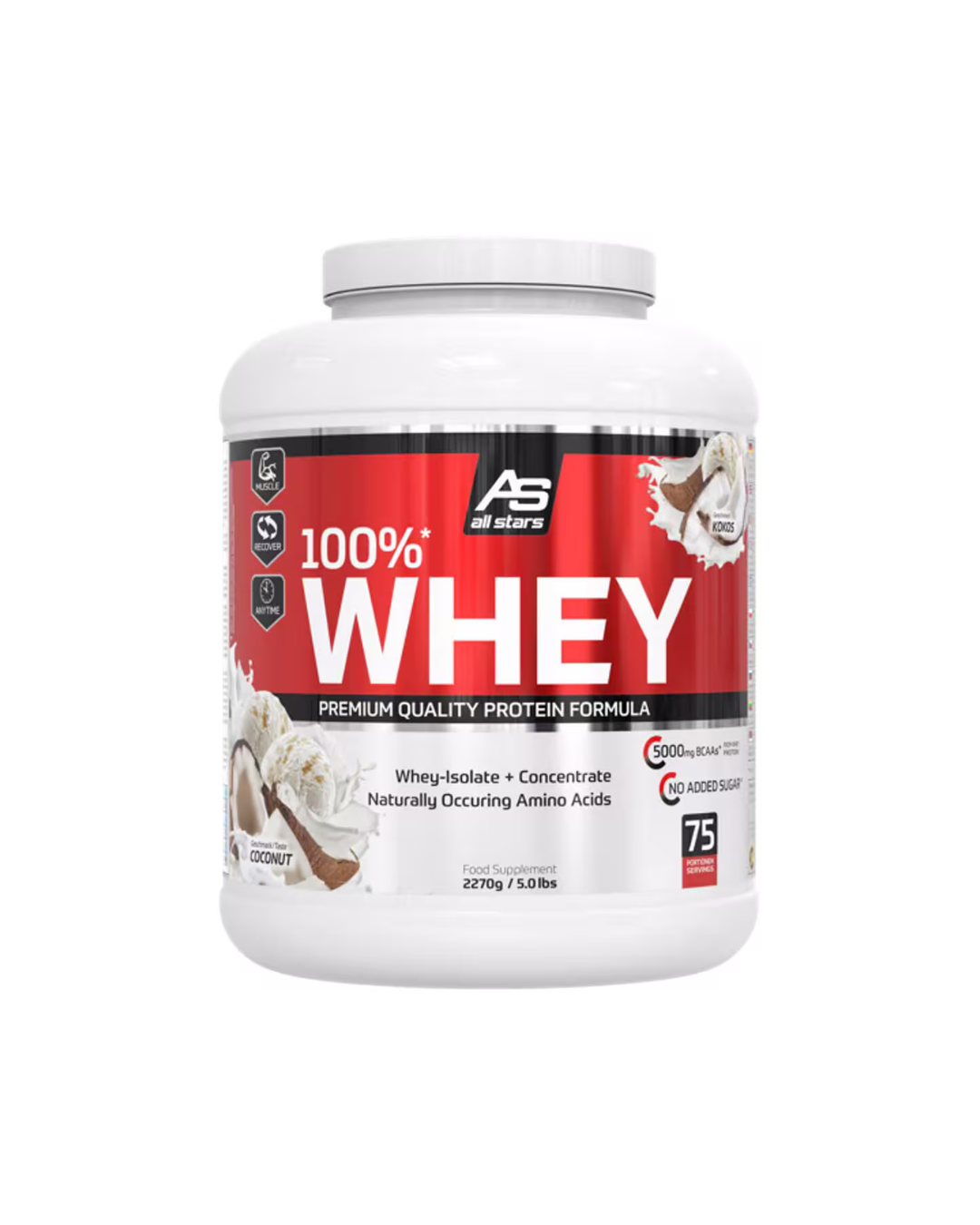 ALL STARS 100% Whey Protein - 2270 g