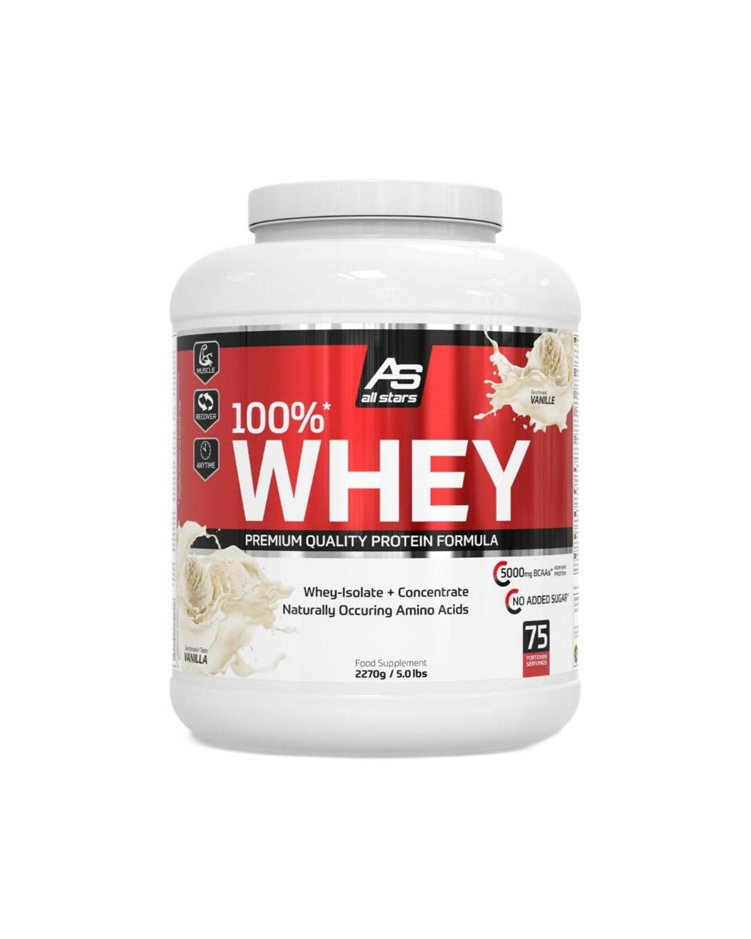 ALL STARS 100% Whey Protein - 2270 g
