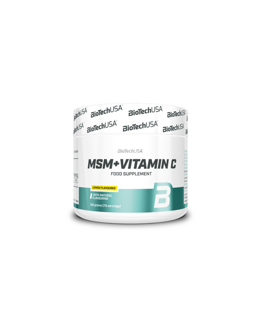 BioTech USA MSM+Vitamin C Getränkepulver - 150 g