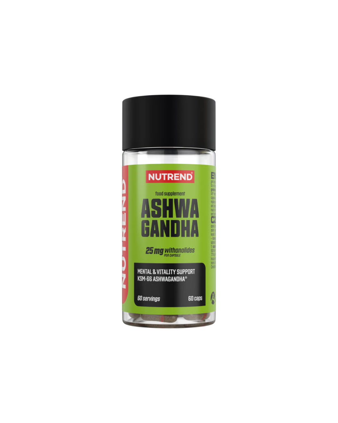 Nutrend Ashwagandha KSM-66 - 60 Kapseln
