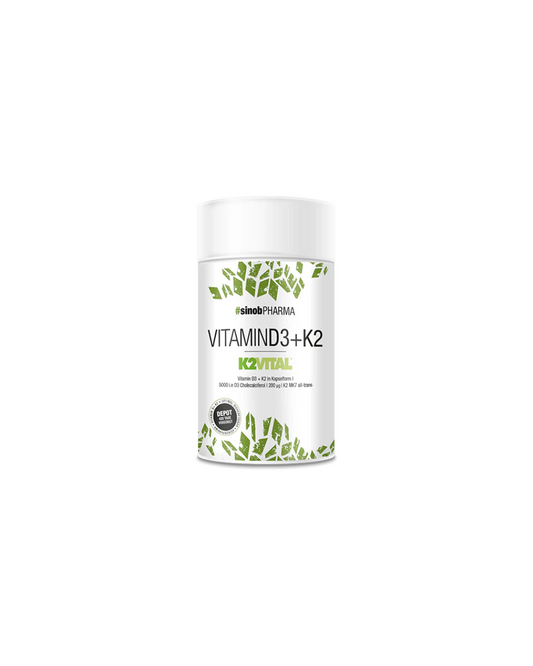 #sinobPHARMA Vitamin D3+K2 - 60 Kapseln